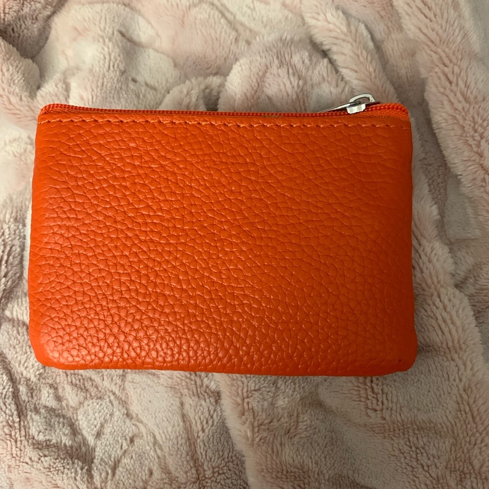 Cow leather mini coin purse